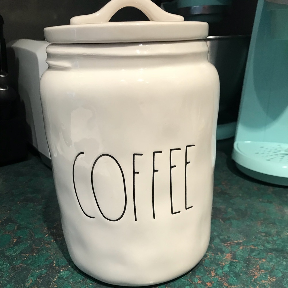 Rae Dunn coffee canister